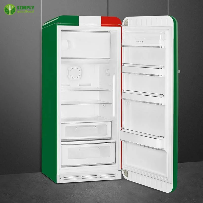 Tủ lạnh SMEG FAB28RDIT3 phong cách retro màu đỏ, bếp xinh