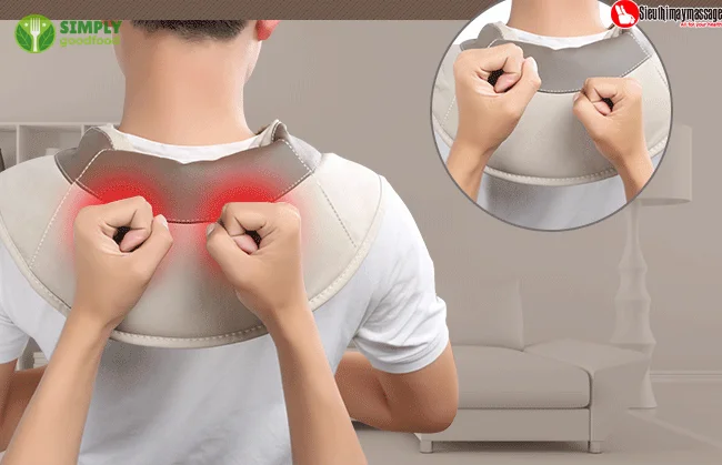 Máy massage vai Shika SK-8203 giúp thư giãn, cải thiện sức khỏe, bí quyết sống thọ.